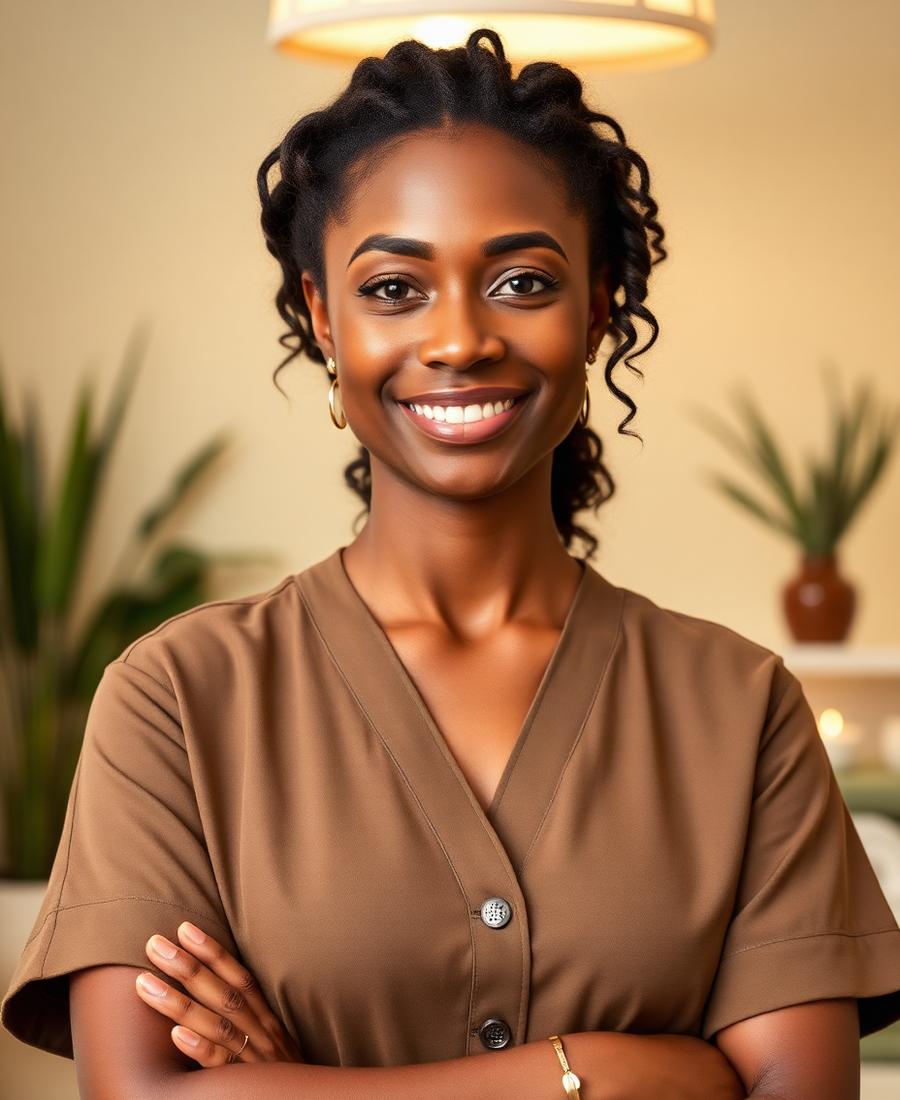 Alisha, professional massage therapist and owner of Alisha's Hands of Love